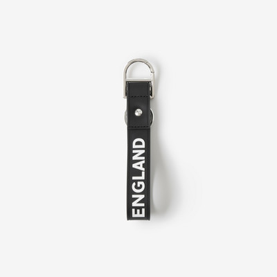Burberry Logo Detail Silicone Key Ring outlook