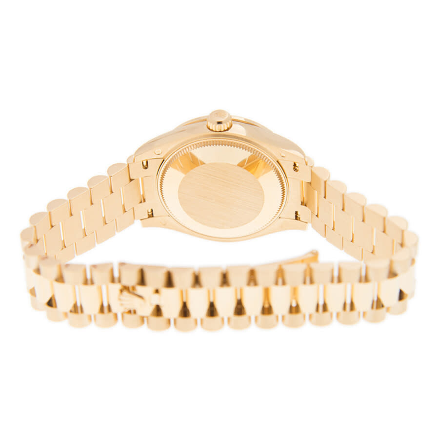 Rolex Datejust 31 Mother of Pearl Butterfly Diamond Dial Ladies President Watch 278288PAVEP - 5
