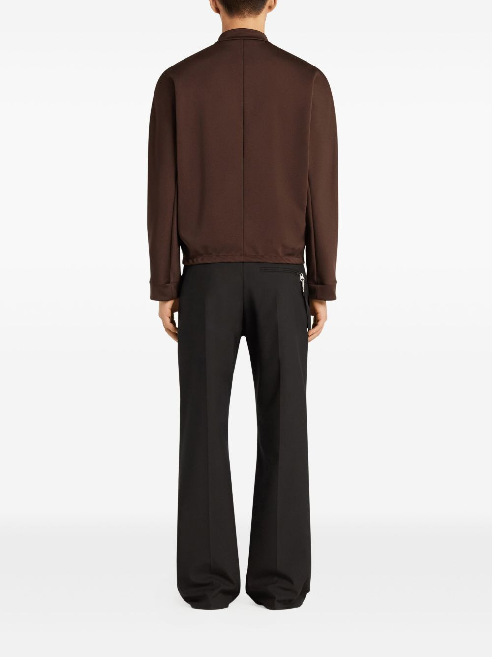 zip-up track jacket - 4