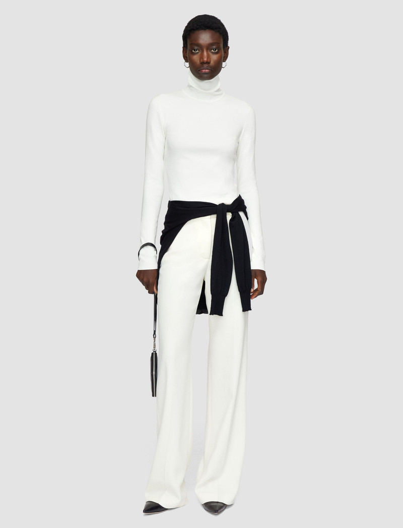 JOSEPH Silk Stretch High Neck Jumper outlook