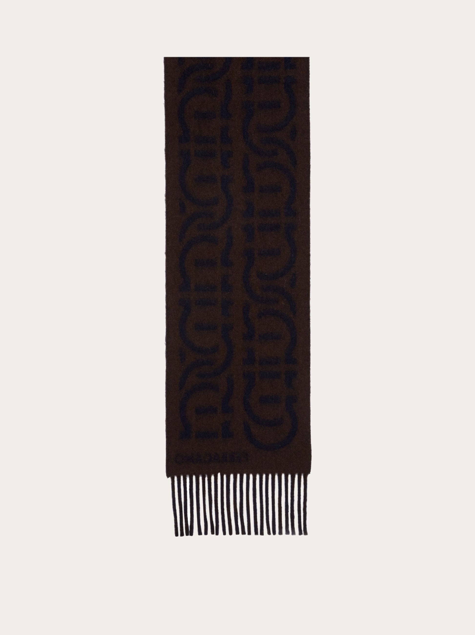 Gancini jacquard scarf - 3