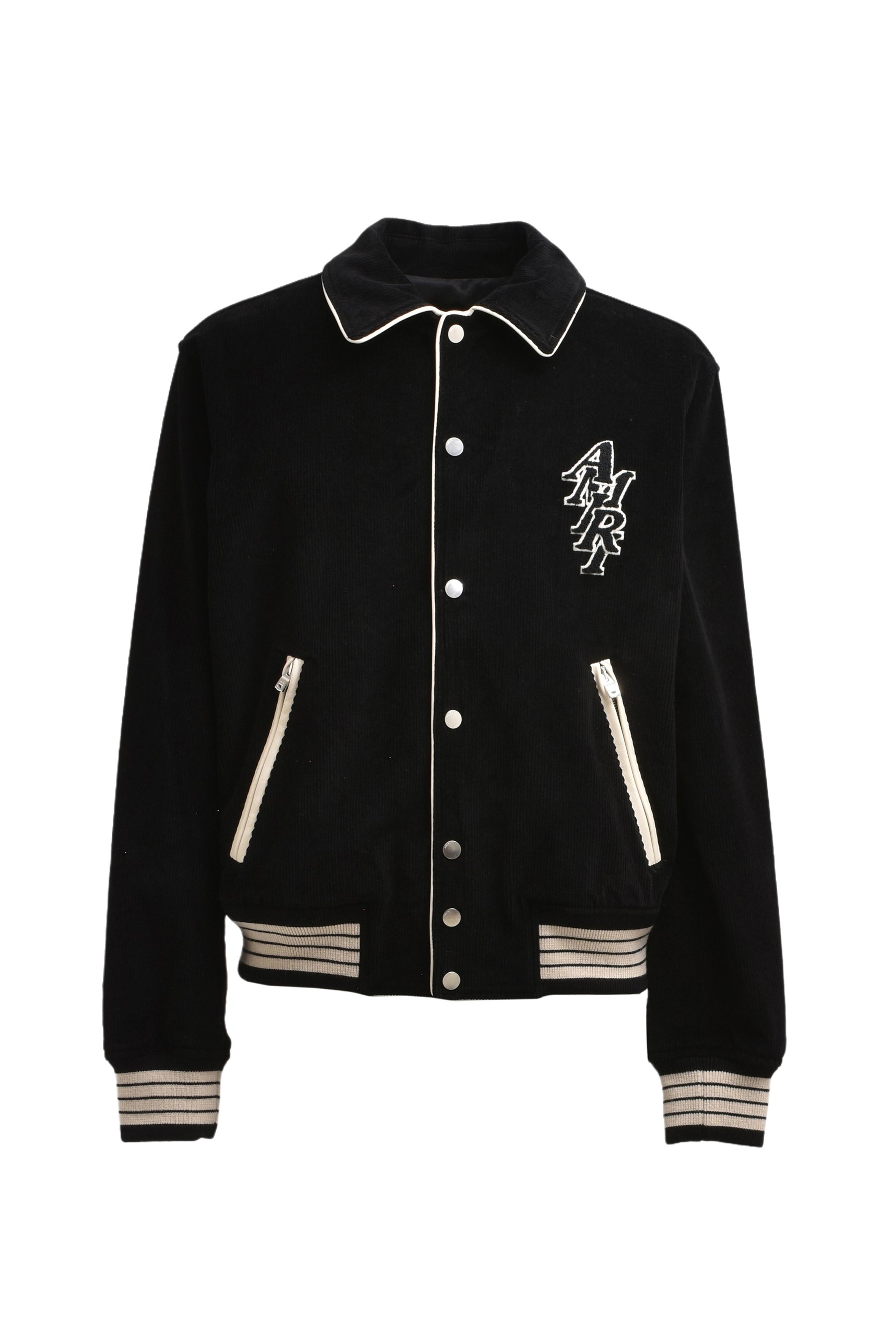 CORDUROY TEDDY JACKET / BLK - 1