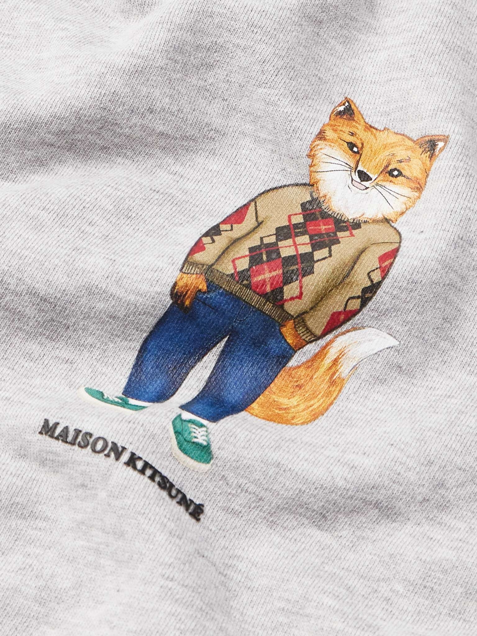 Logo-Appliquéd Printed Cotton-Jersey Hoodie - 4