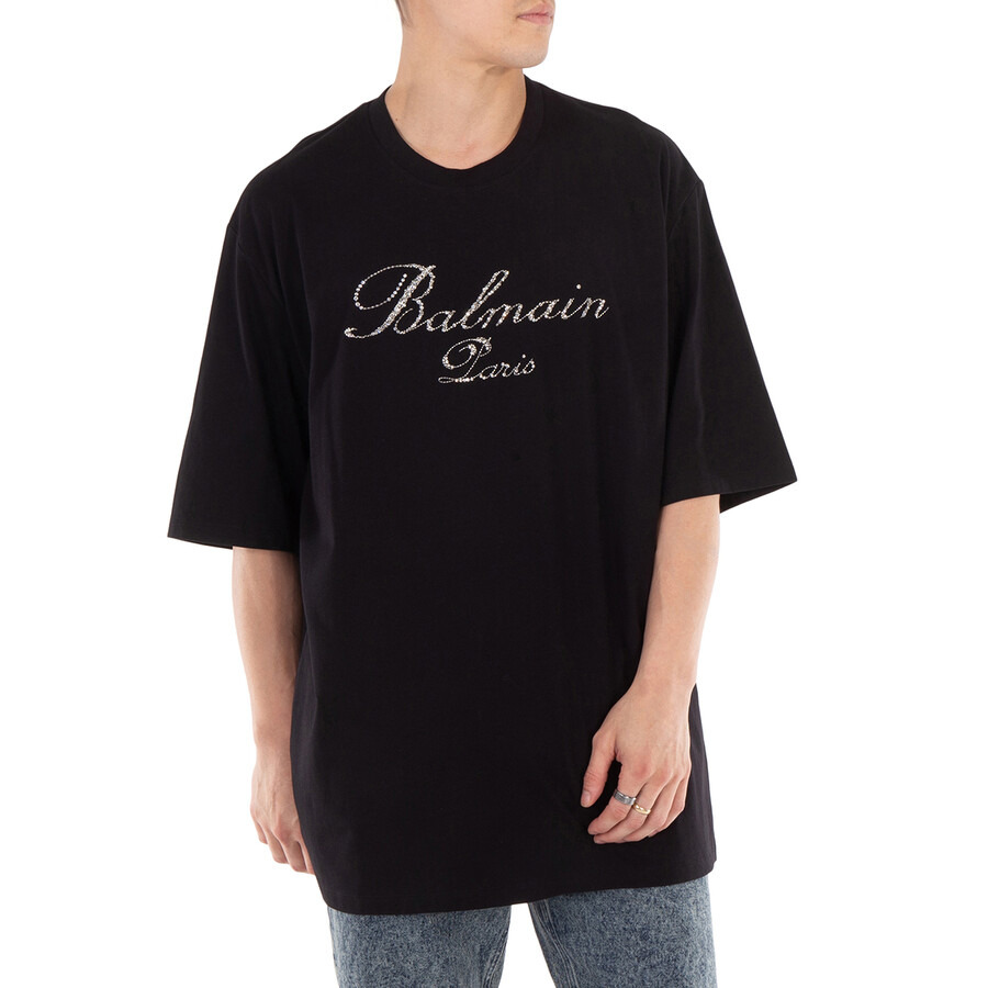 Balmain Signature Embroidered T-Shirt - 2