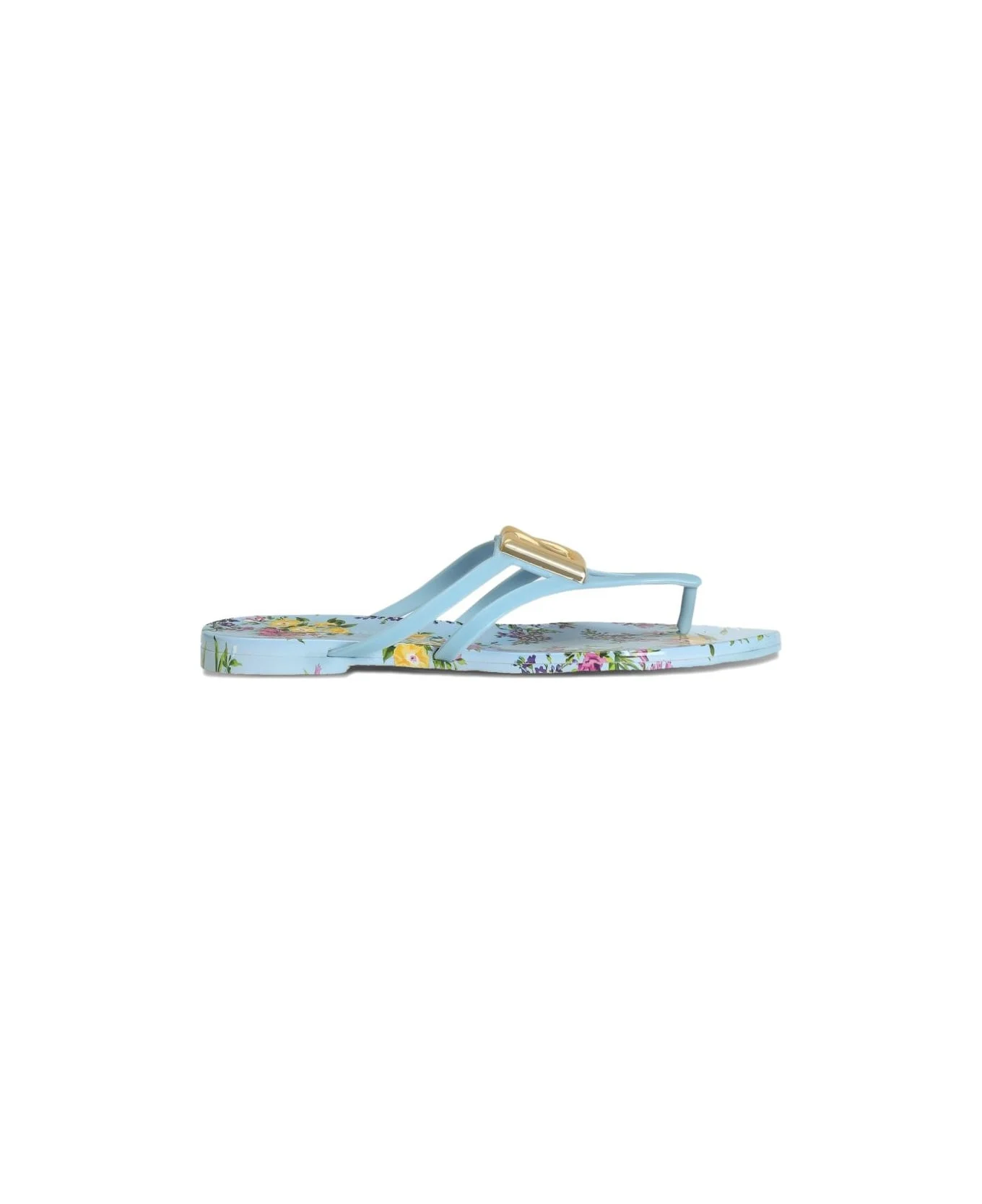 Dg Logo Thong Sandals - 1