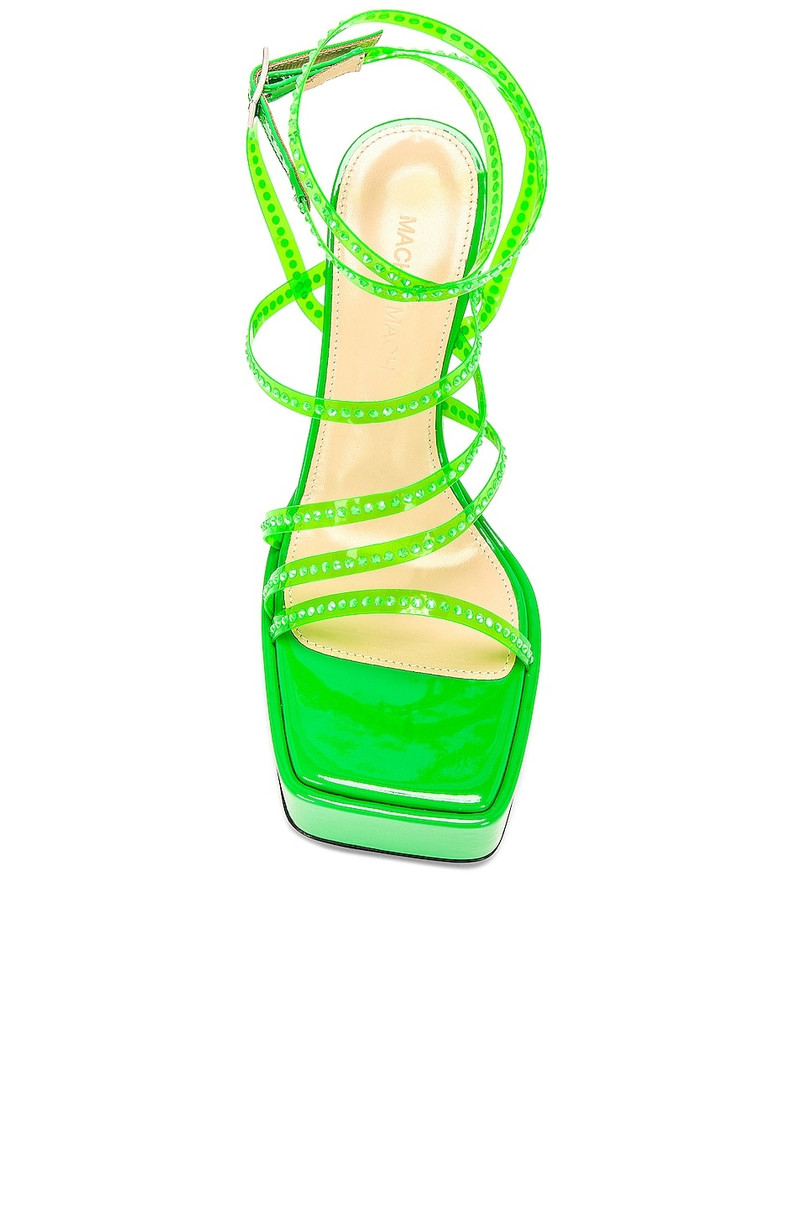 Crystal Embellished Platform Sandal 4