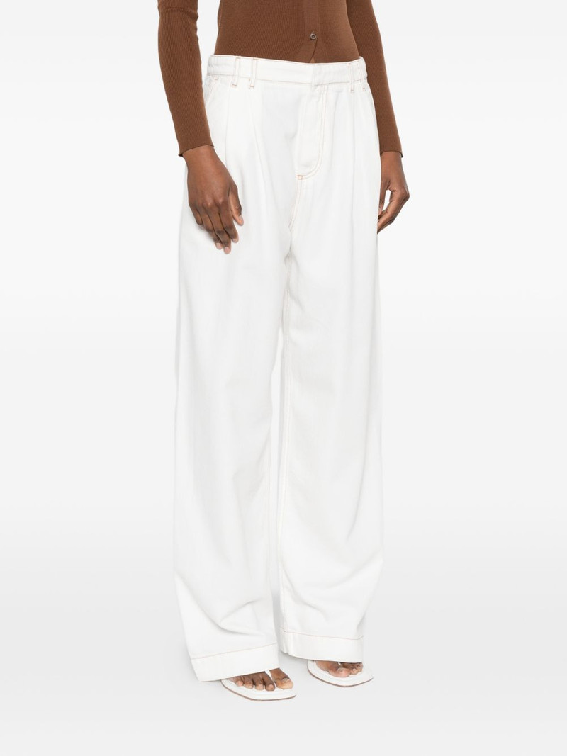 contrast-stitch trousers 3