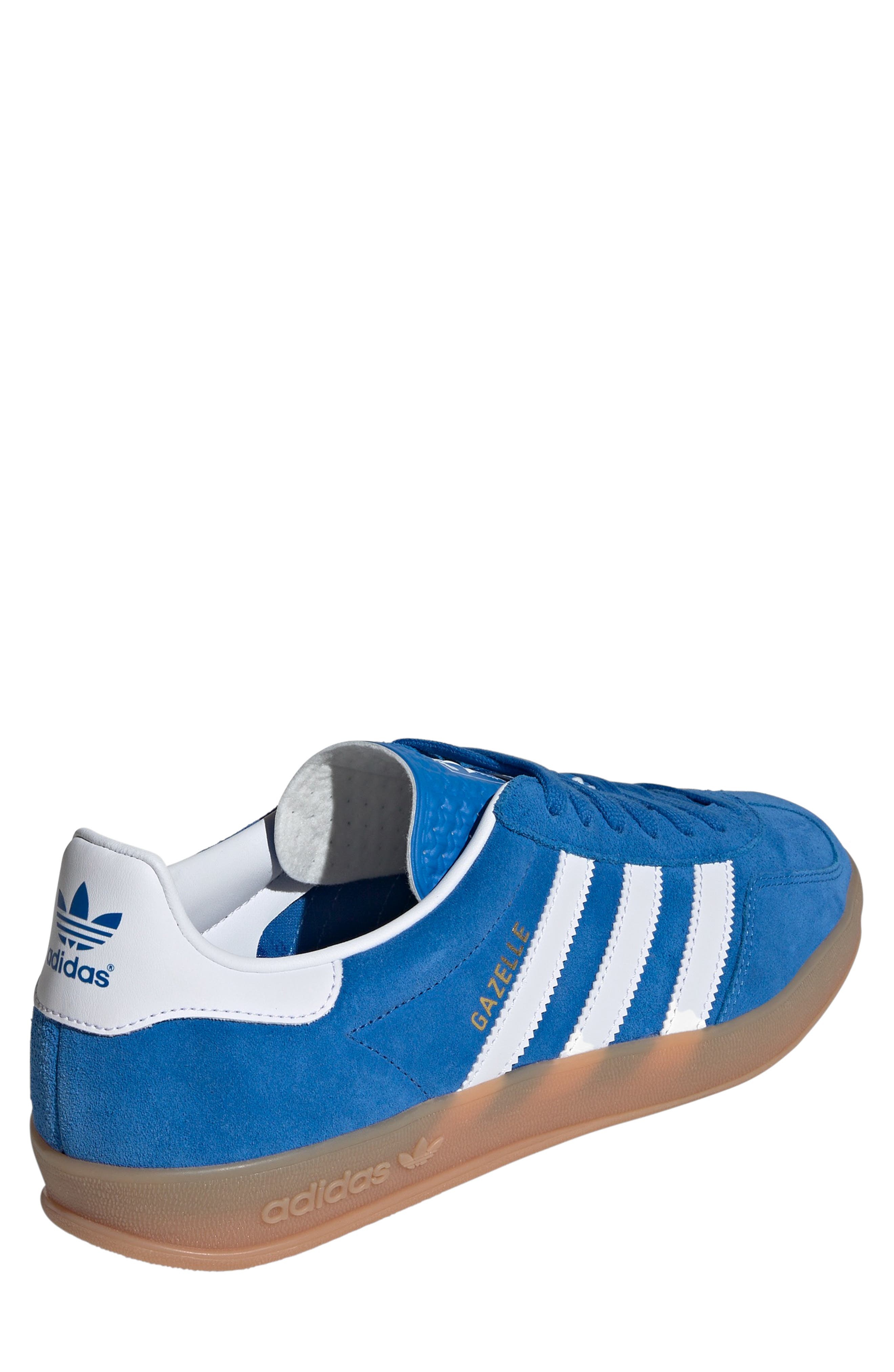 adidas Gazelle Indoor Sneaker in Bluebird/White/Gum at Nordstrom - 2