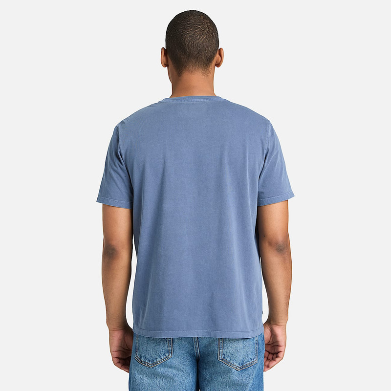 Men's Garment Dyed Logo Graphic T-Shirt 9