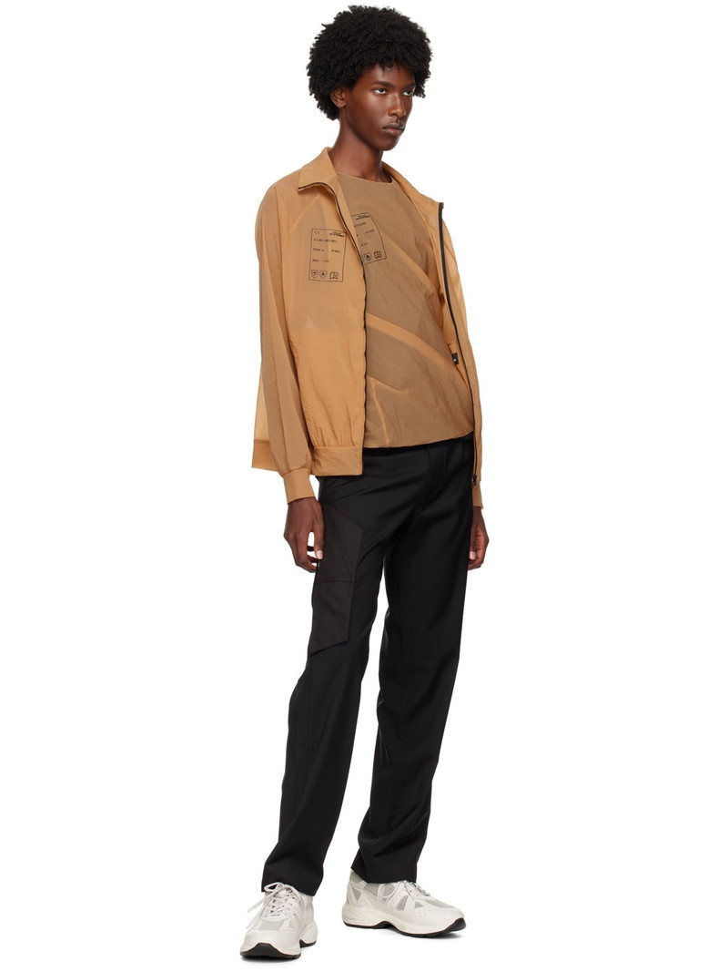 OLLY SHINDER Black & Tan Knife Pocket Cargo Pants outlook