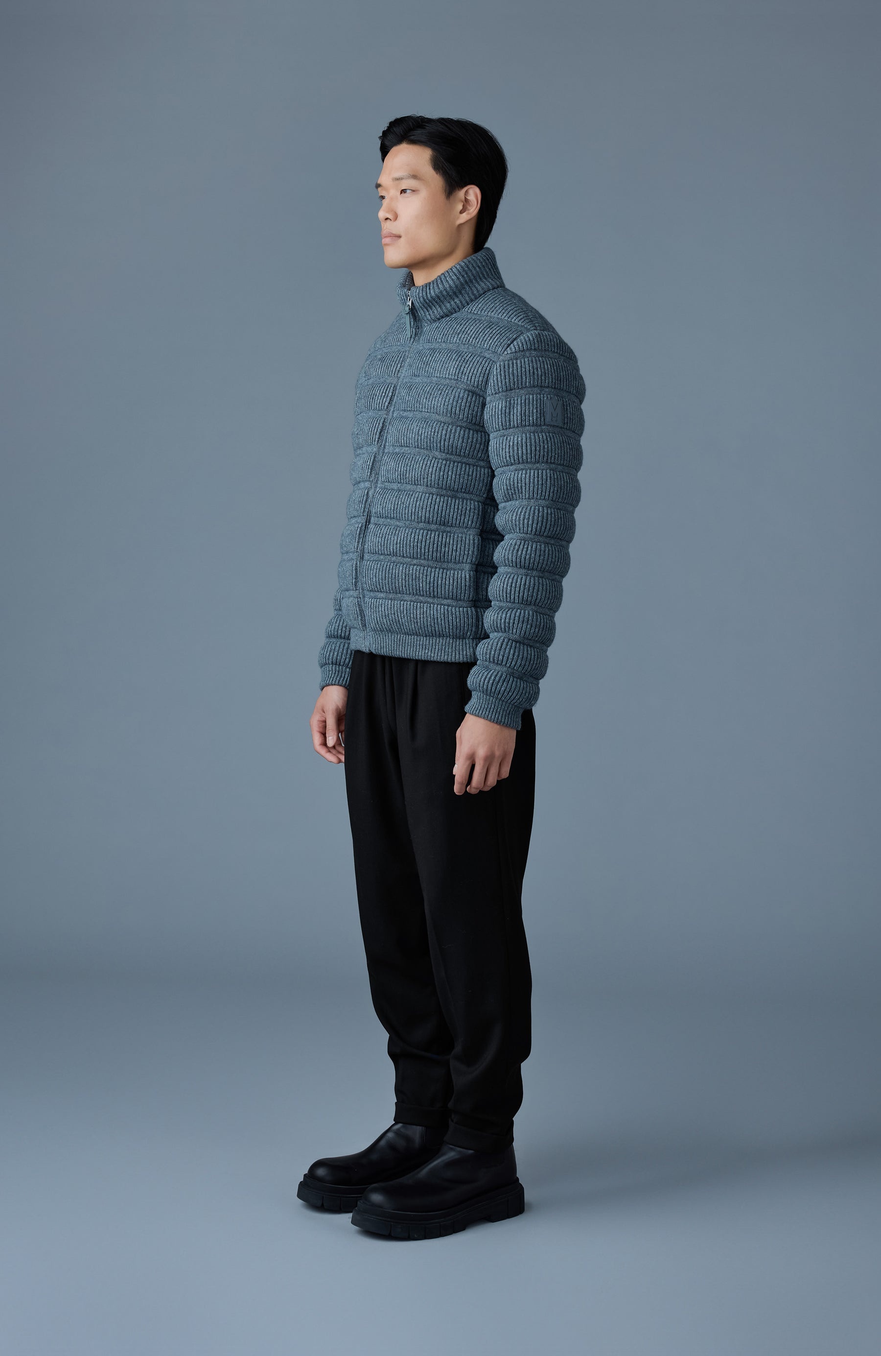 CHRISTOPHER Cashmere light down jacket - 3