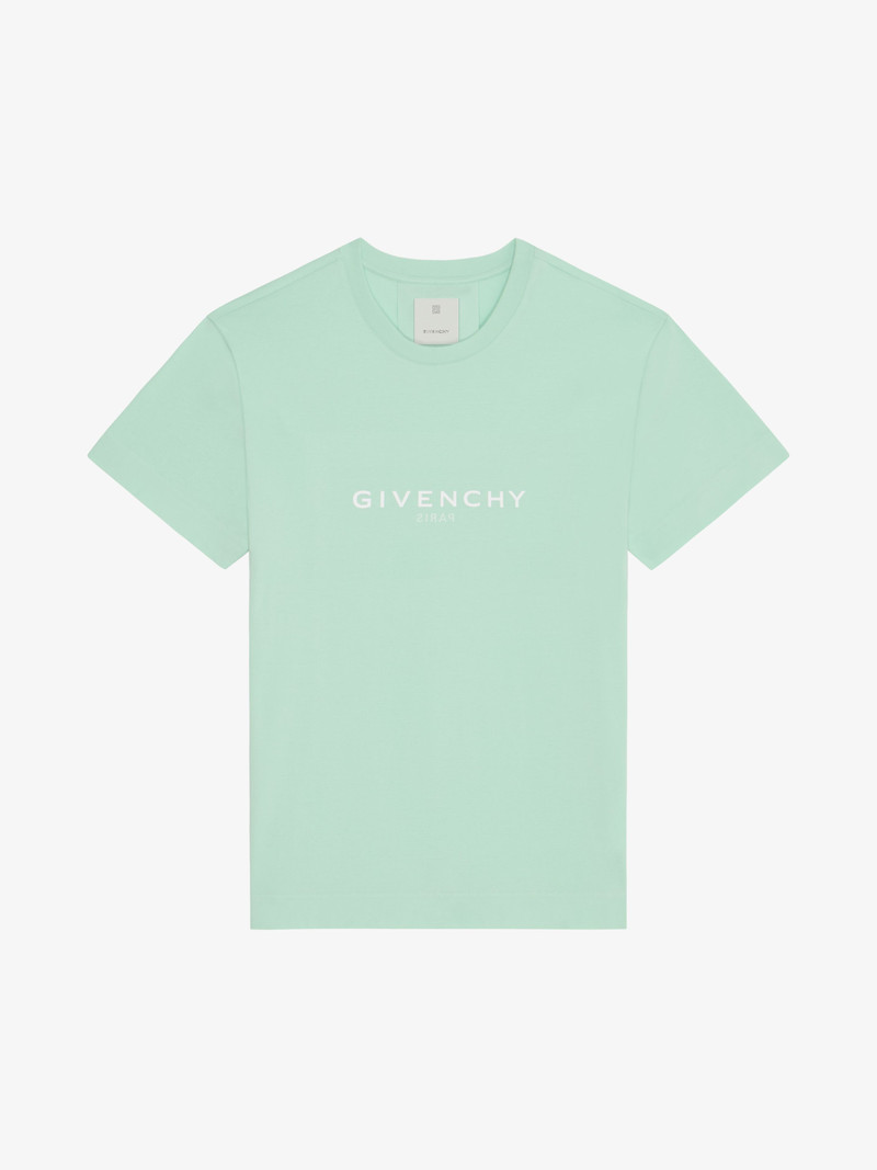 GIVENCHY REVERSE SLIM T-SHIRT IN COTTON - 1
