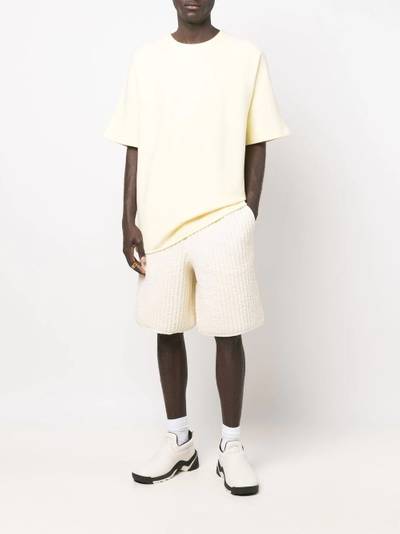 Jil Sander quilted knee-length shorts outlook