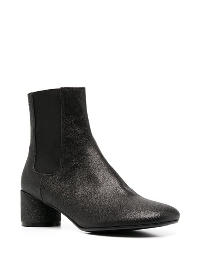 MM6 Maison Margiela 55mm shimmer ankle boots outlook