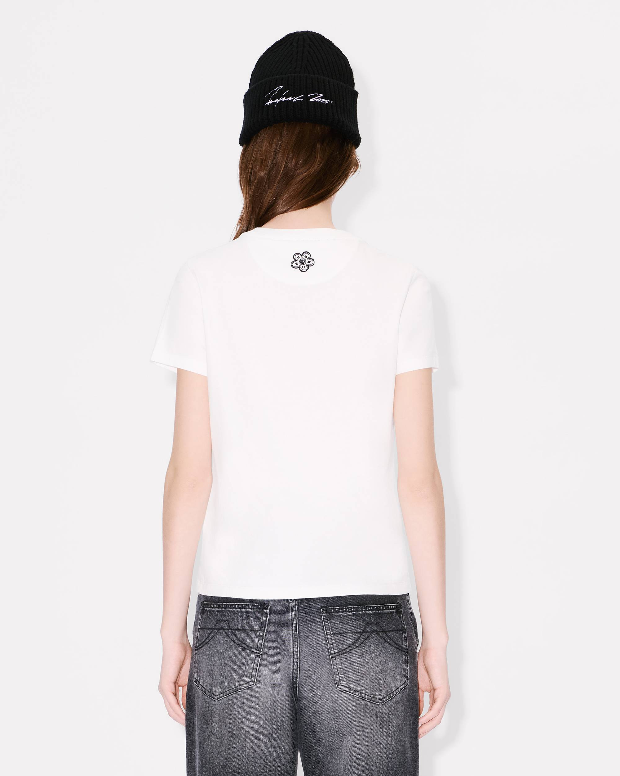 'Kenzo x Futura 2000' embroidered T-shirt in cotton - 4