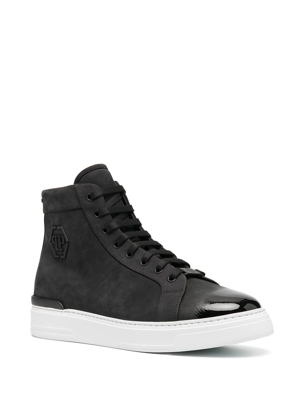 logo hi-top sneakers - 2