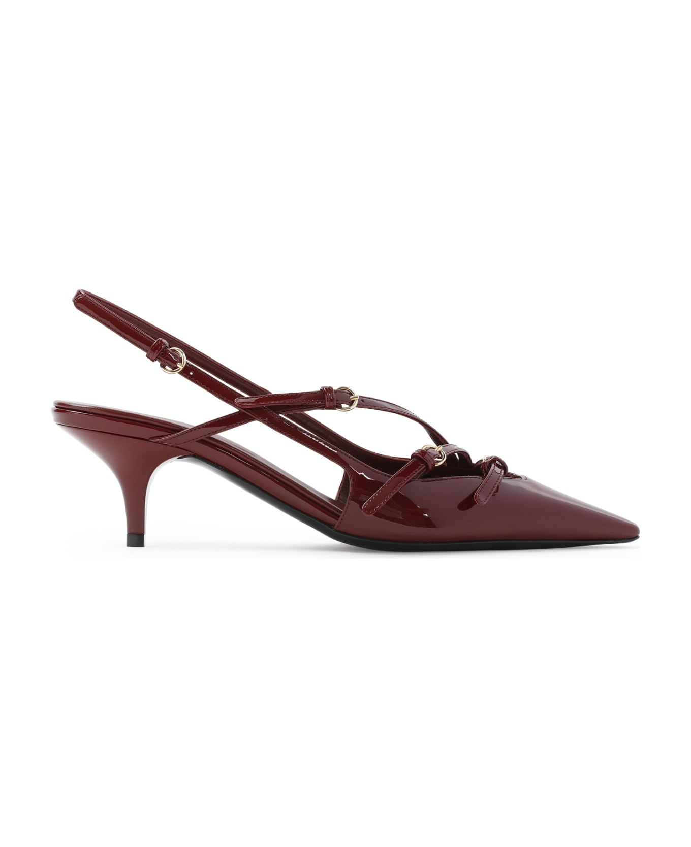 Patent Calf Leather Pumps - 2