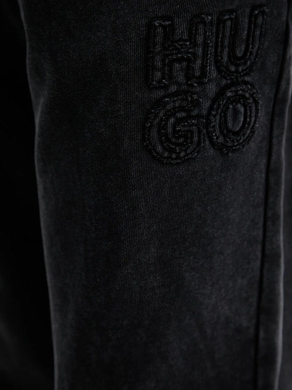 embroidered-logo drawstring track pants - 3