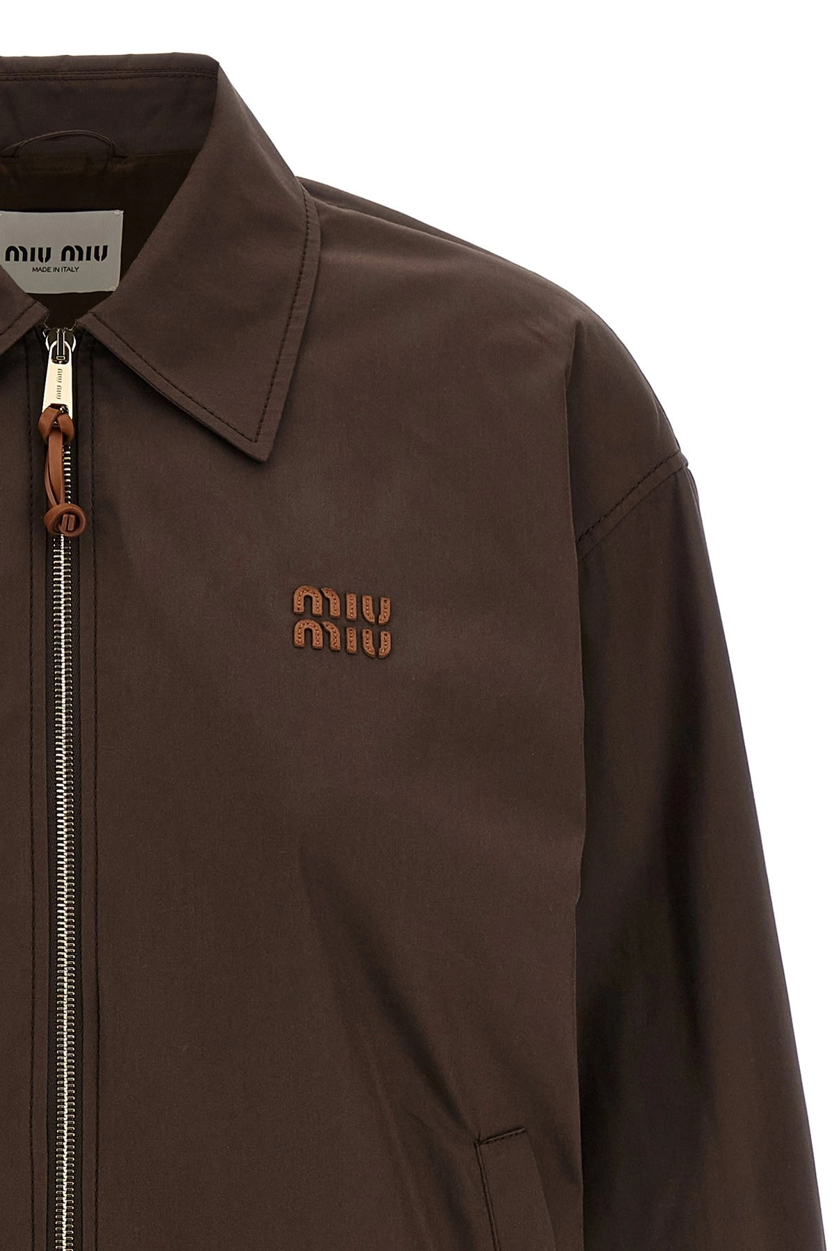 Panama cotton blouson - 3
