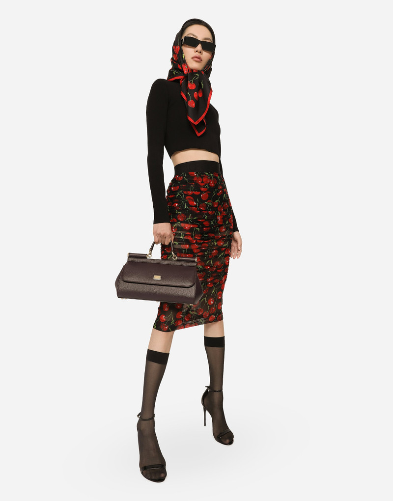Dolce & Gabbana Cropped turtle-neck top outlook