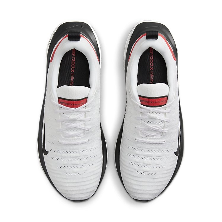 Nike ReactX Infinity 4 'White Black Light Crimson' DR2665-100 - 3