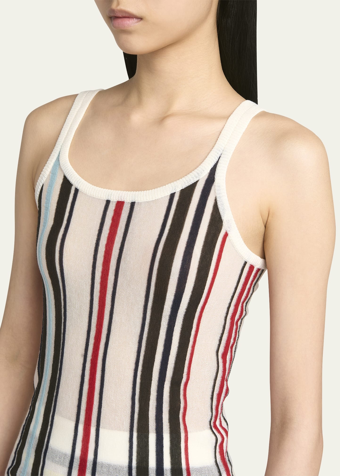 Stripe Knit Top - 5