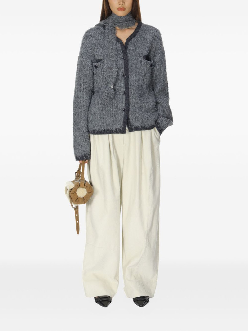 OPEN YY cotton palazzo trousers outlook