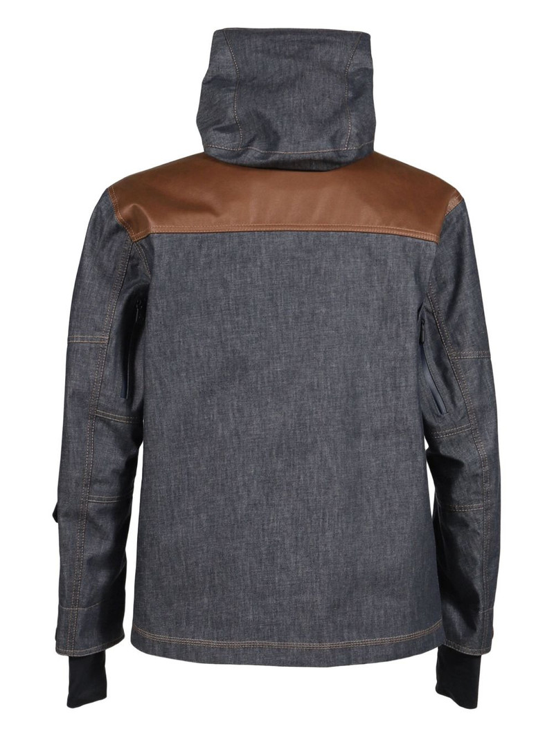 Moncler Grenoble Langtang hooded panelled jacket outlook