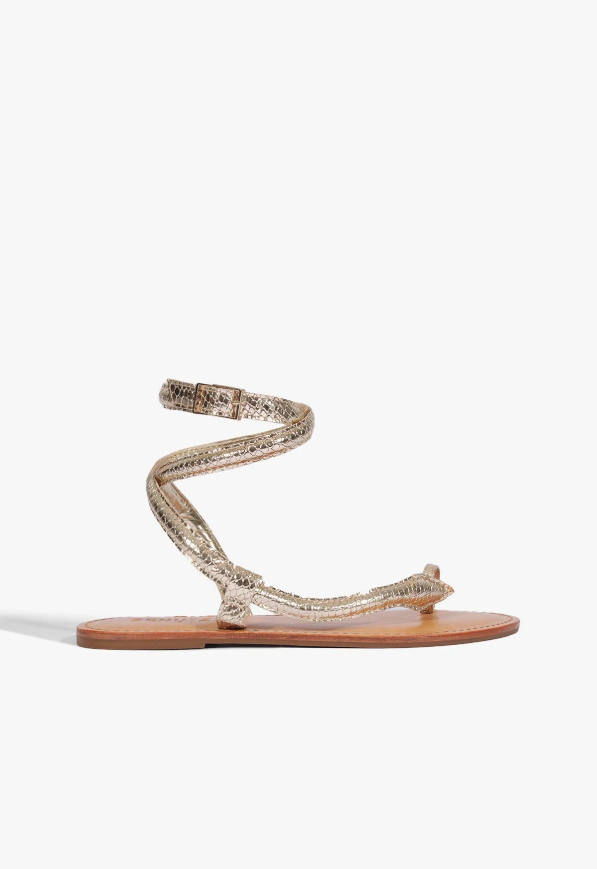 Courtney Metallic Leather Sandal - 1