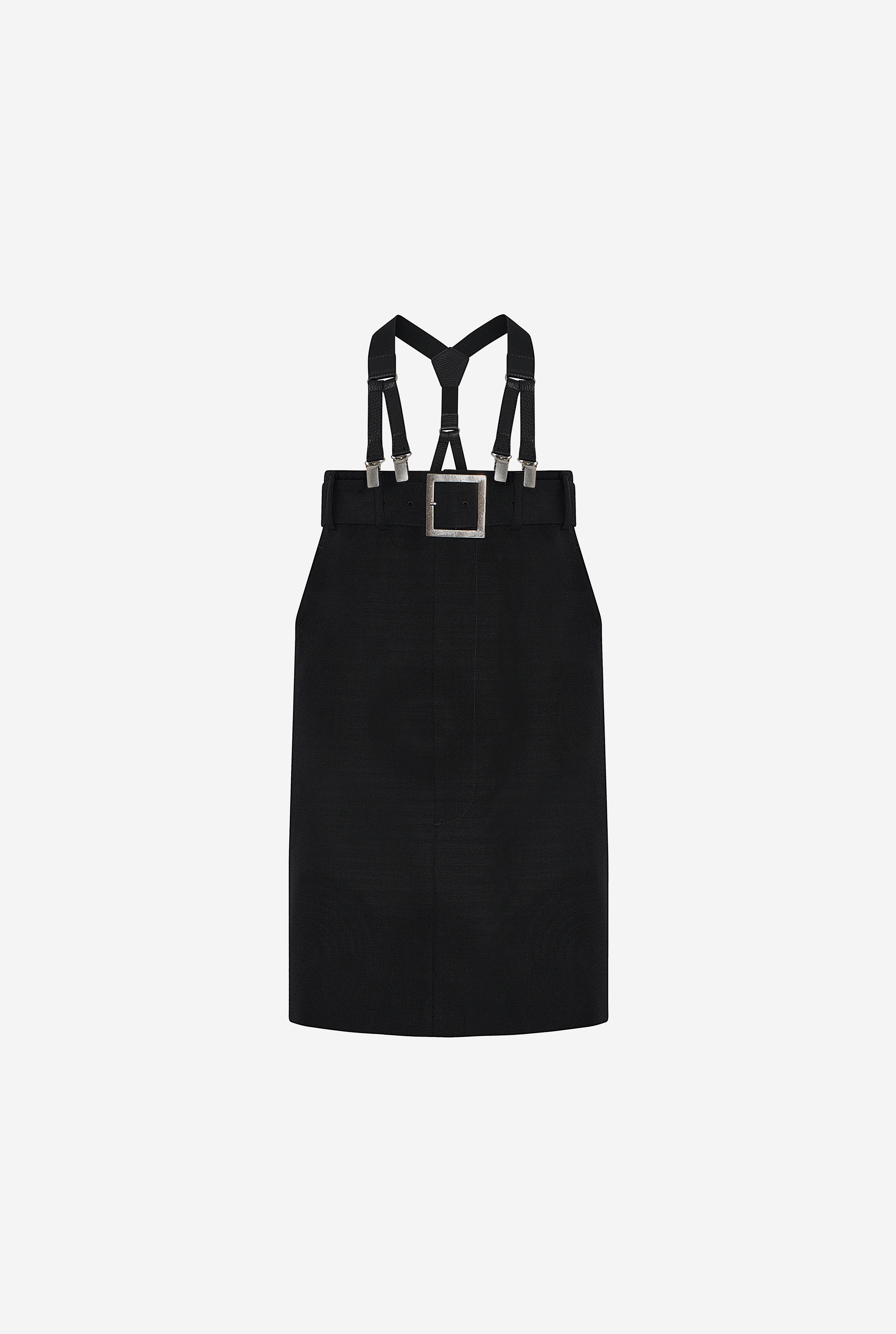 THE SHORT STRAPPED DRESS - 6