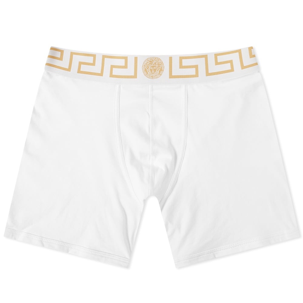 Versace Greek Logo Waistband Boxer - 1