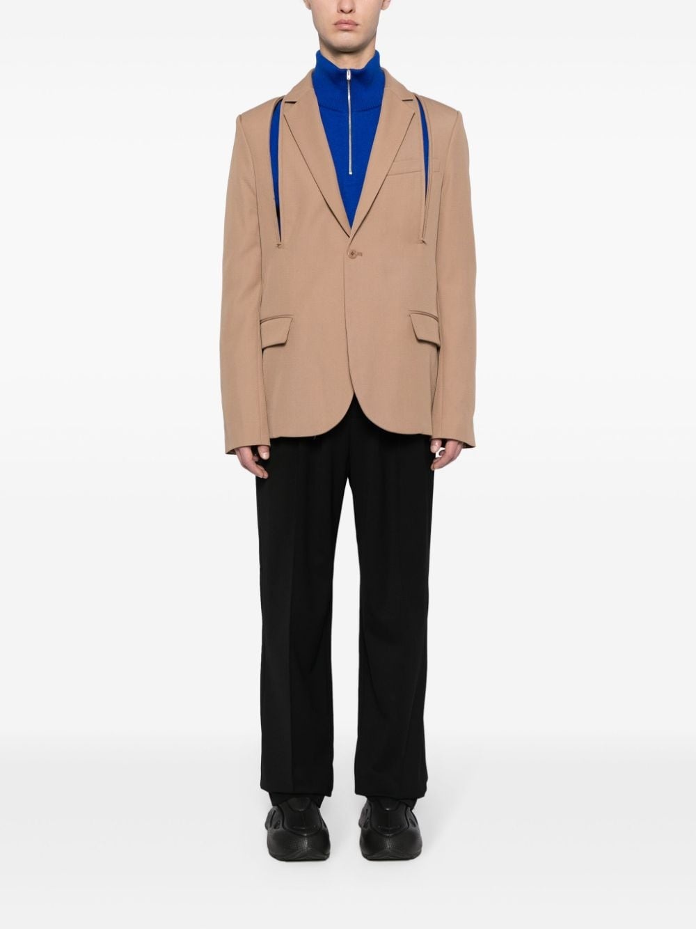 single-breasted blazer - 2