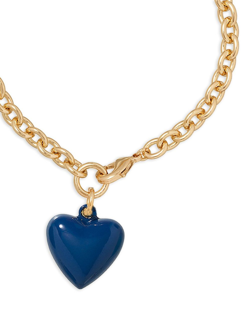 ROXANNE ASSOULIN The Mini Puffy heart-charm bracelet outlook