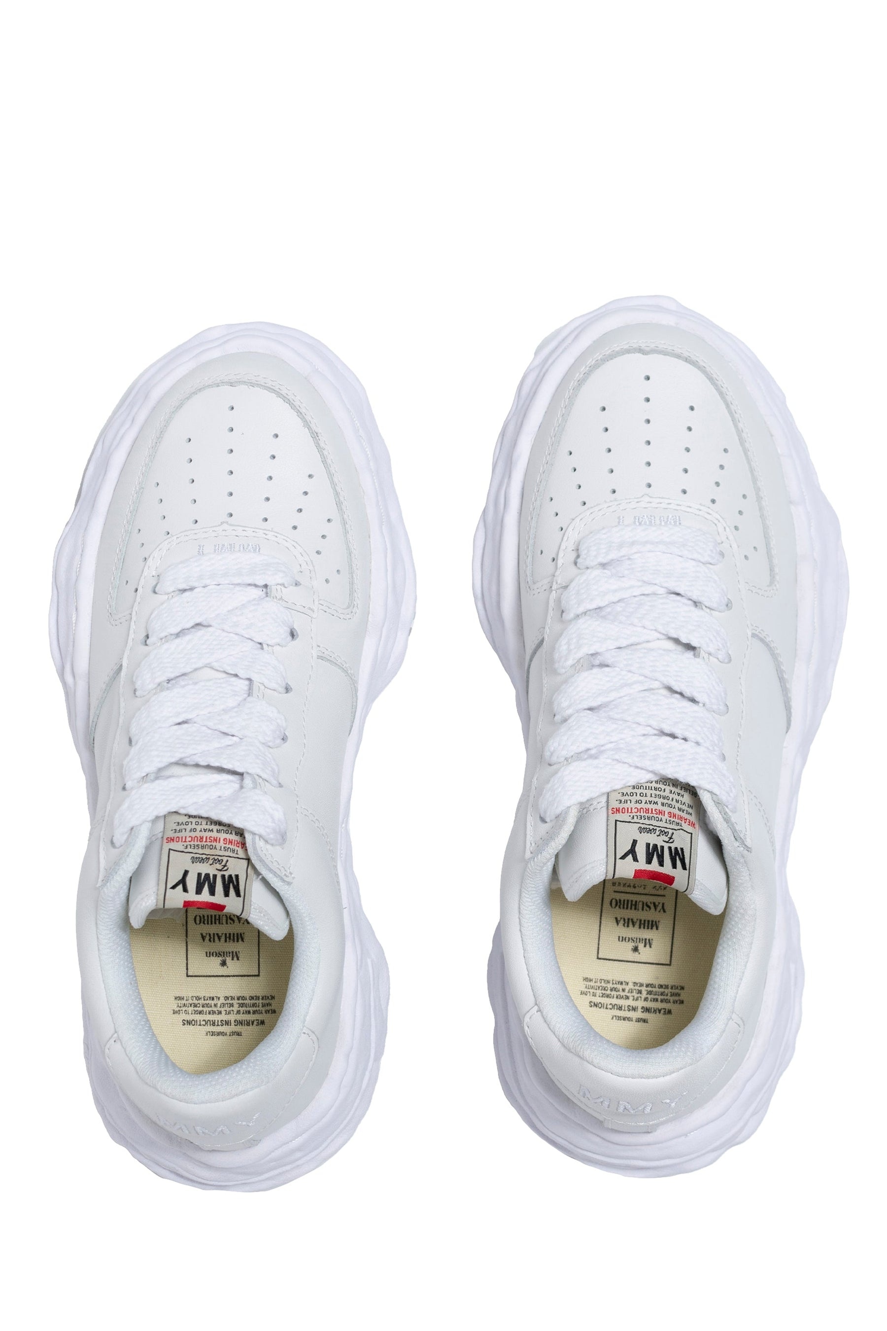 WAYNE LOW LEATHER / WHT - 6