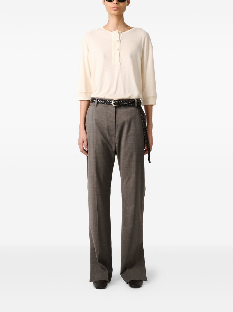 Studio Nicholson Mitra split hem trousers outlook