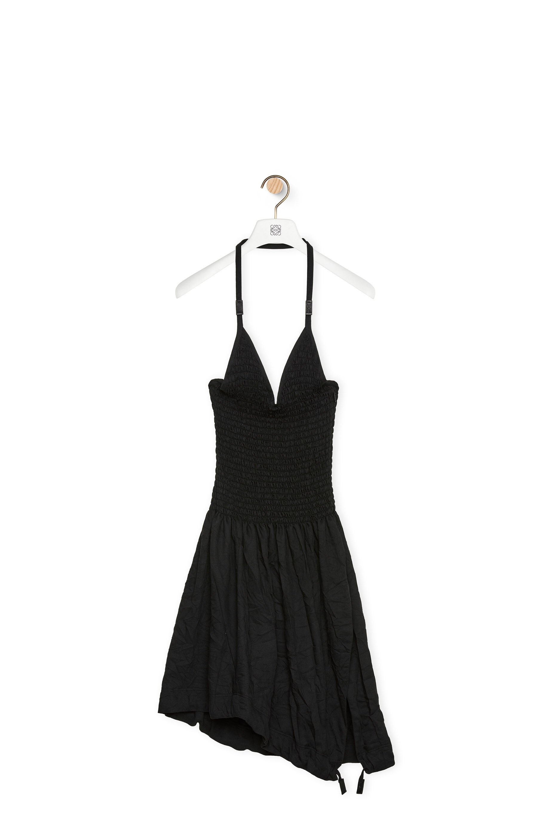Smocked dress in cotton - 1