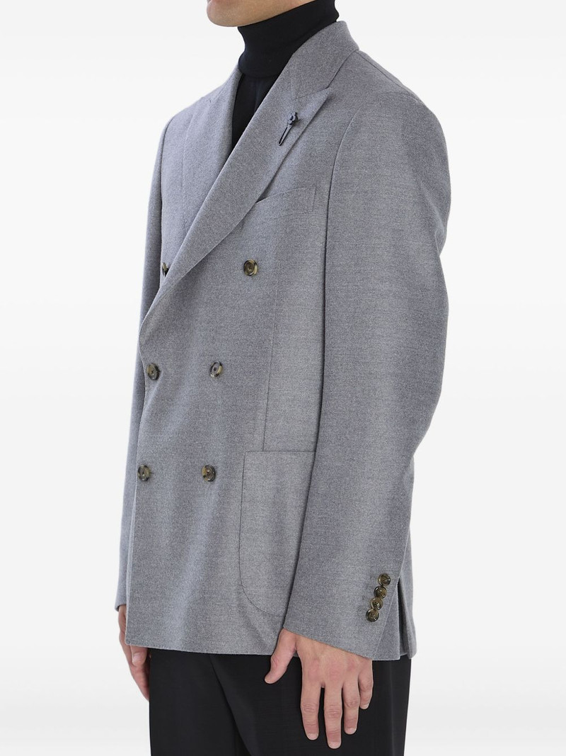 LARDINI double-breasted jacket outlook