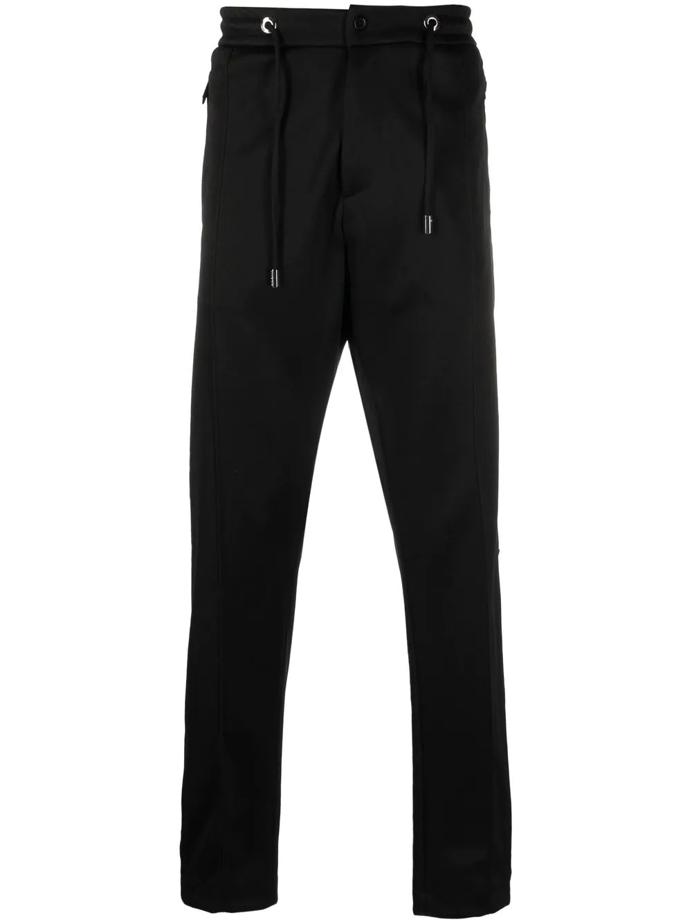 drawstring track pants - 1