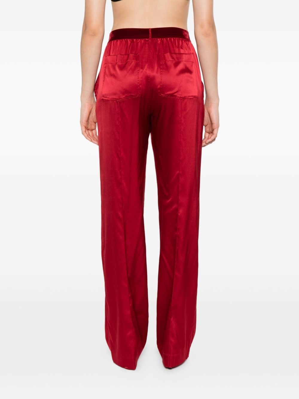 logo-patch trousers - 4