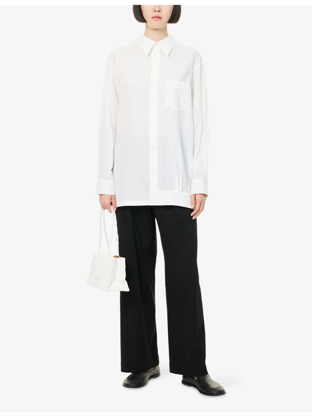 Odd Relaxed-Fit Cotton-Poplin Shirt - 2