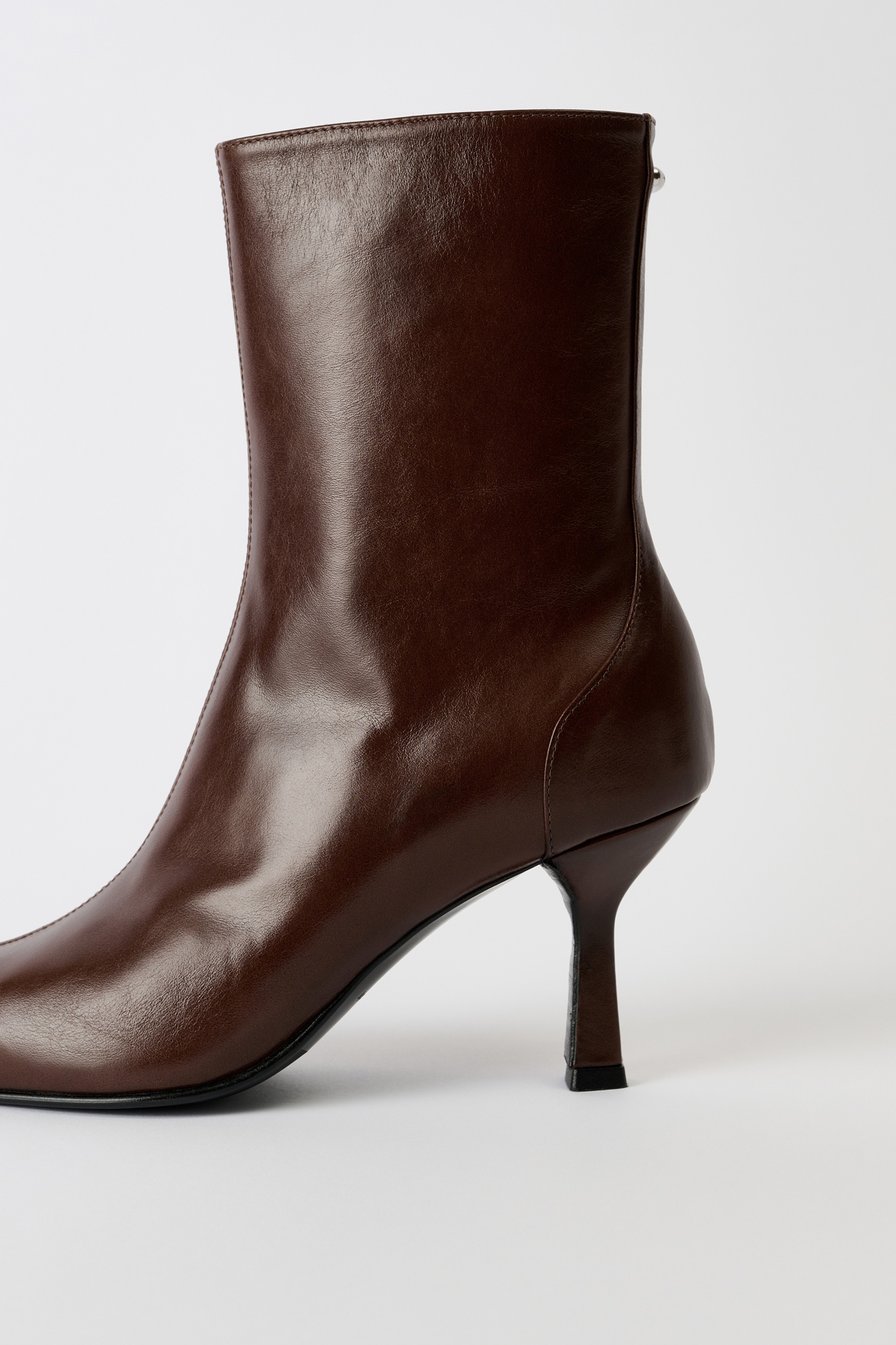 Slim Boot Castagno Satin Bovine - 3