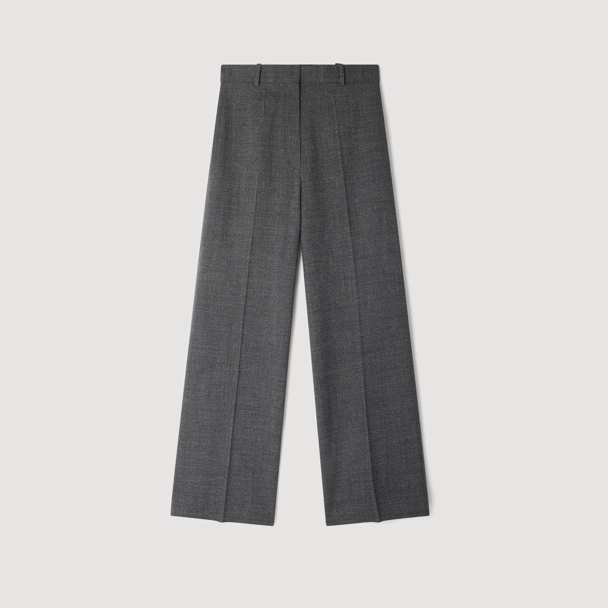 STRAIGHT AND WIDE TROUSERS - 6