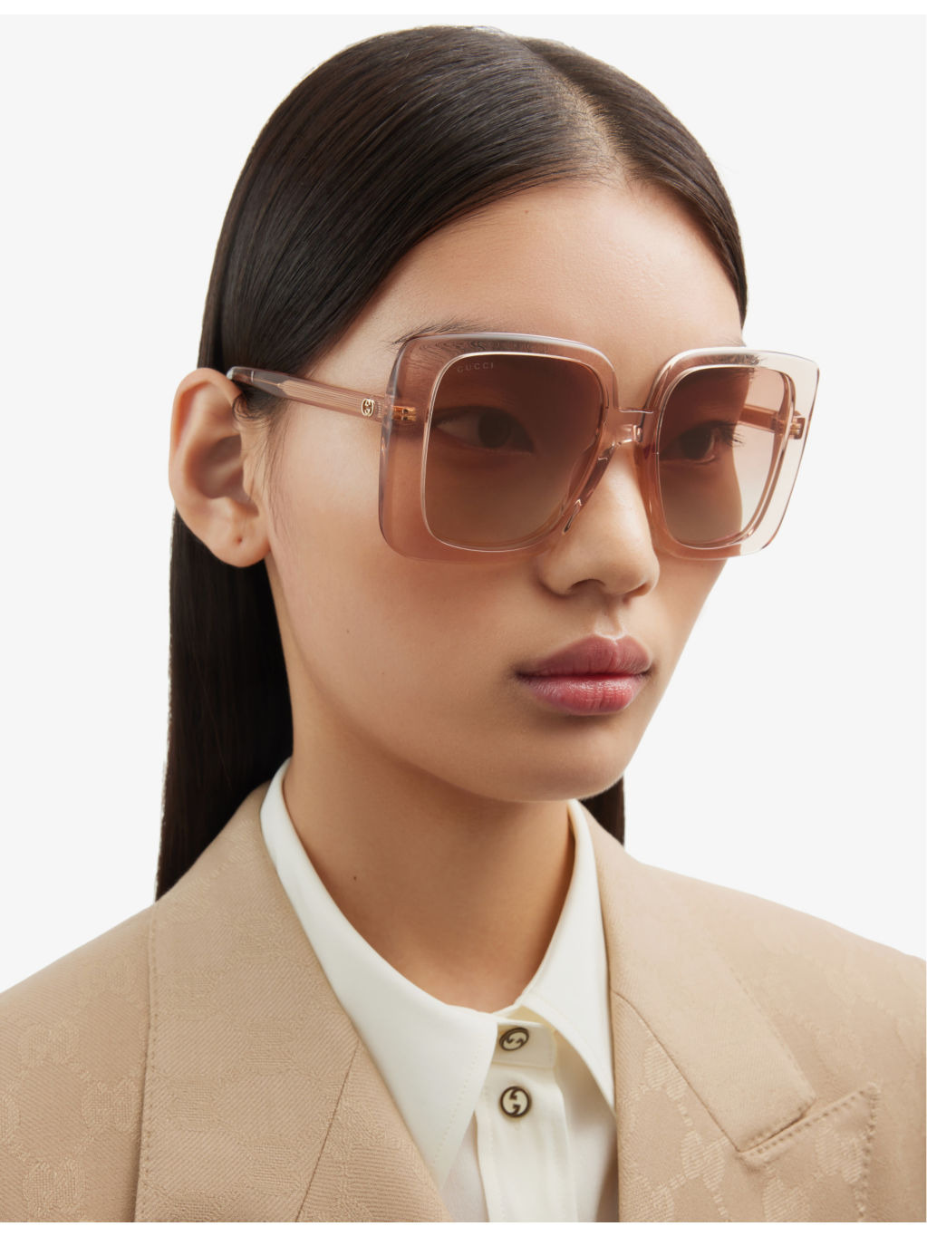 GC002074 GG1314S square-frame polyamide sunglasses - 2