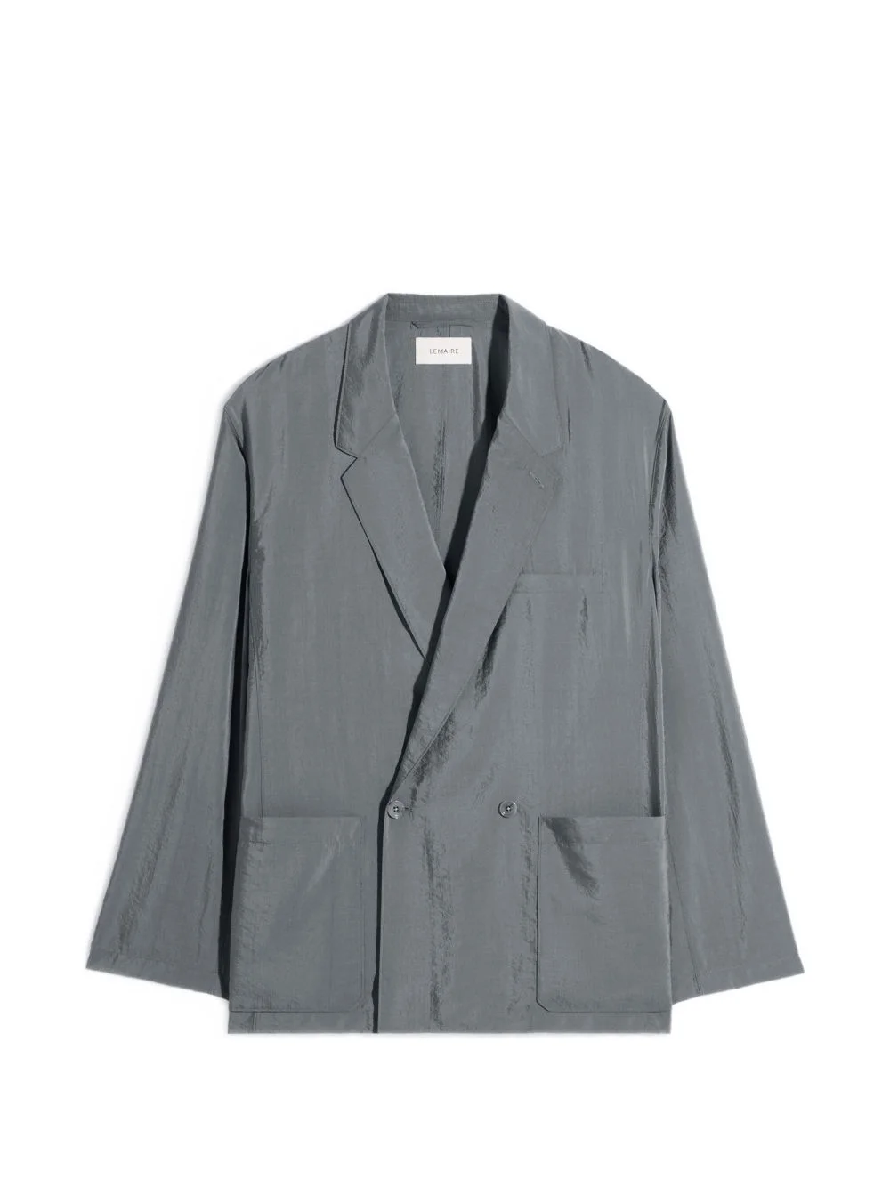 double-breasted pocket blazer - 1