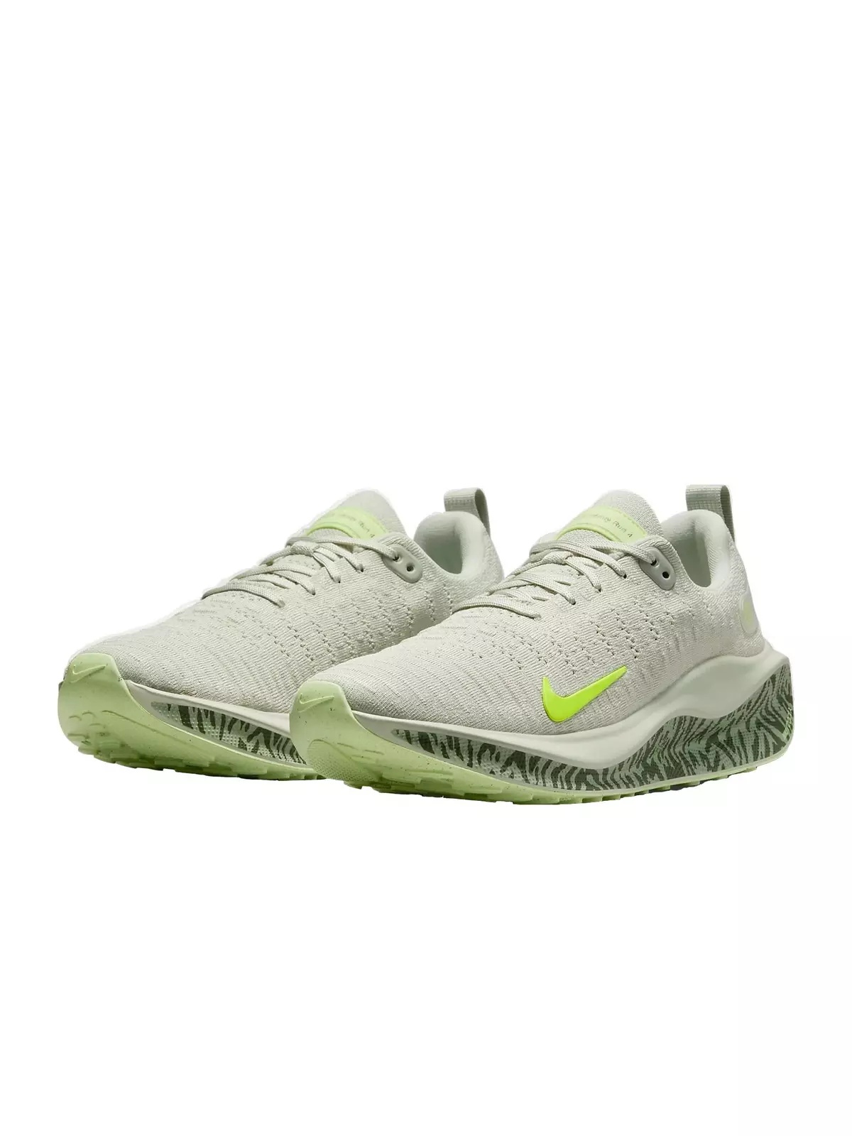 InfinityRN 4 Premium "Light Bone/Barely Volt/Cargo Khaki/Volt" Women's Running Shoe - 3