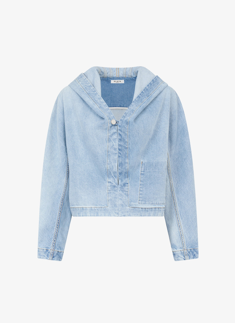 DENIM VAREUSE JACKET - 1