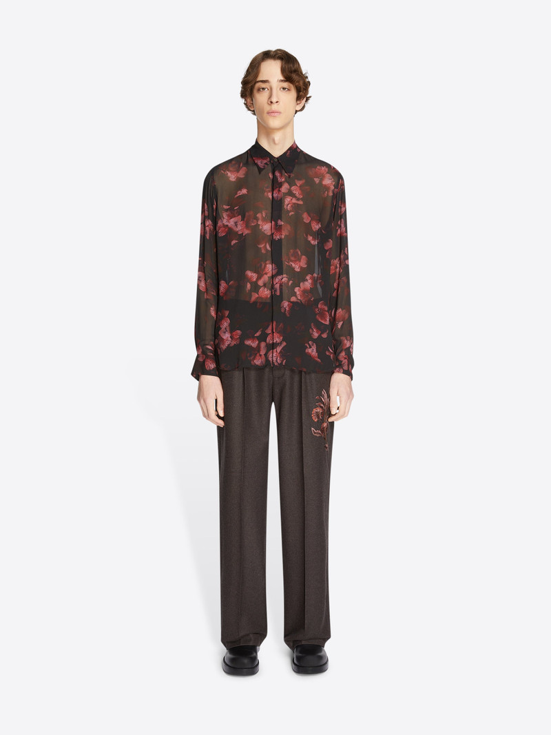 Dries Van Noten SHEER VISCOSE SHIRT outlook