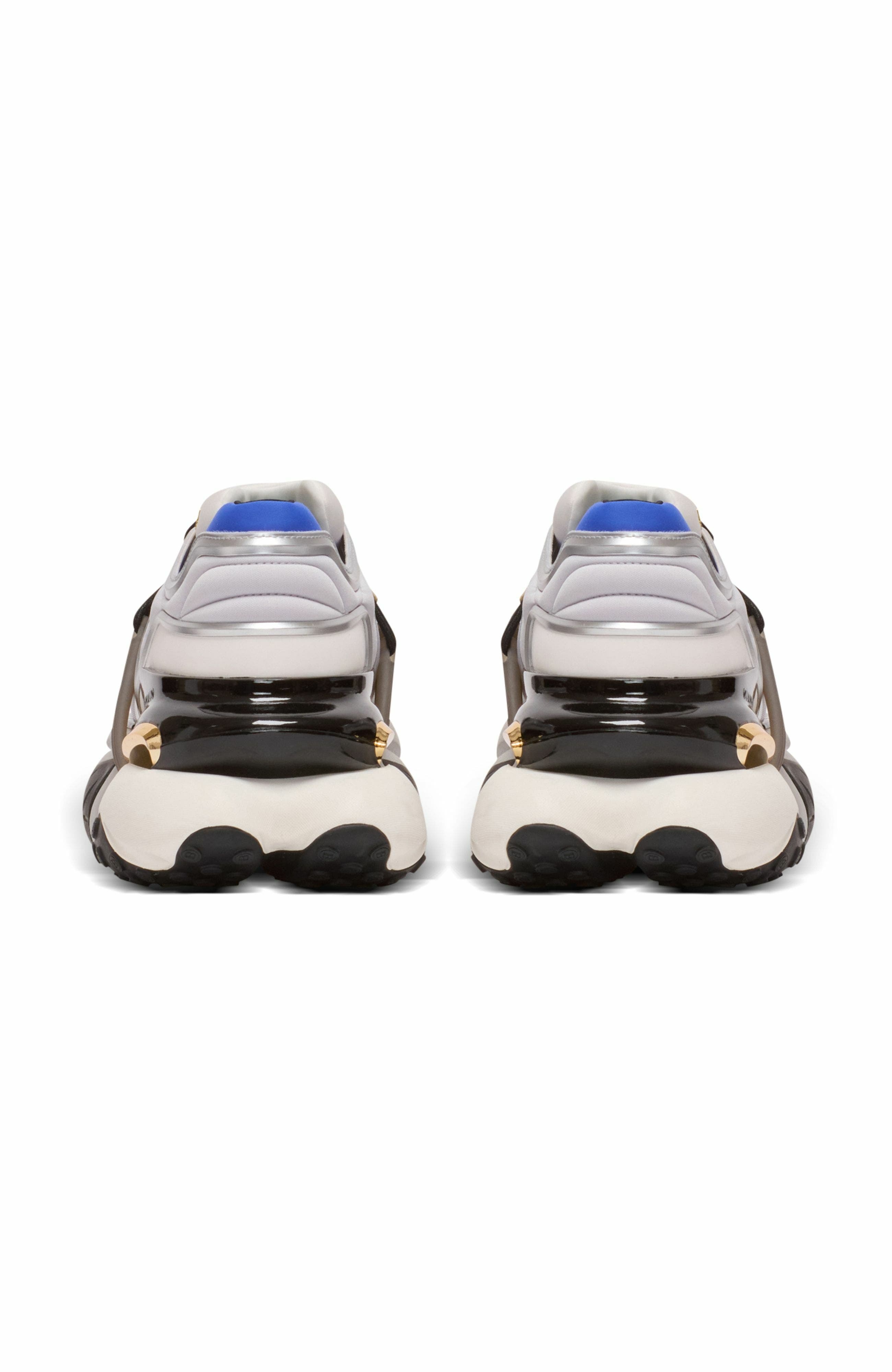 Balmain Unicorn Wave trainers in neoprene in Grey at Nordstrom - 3