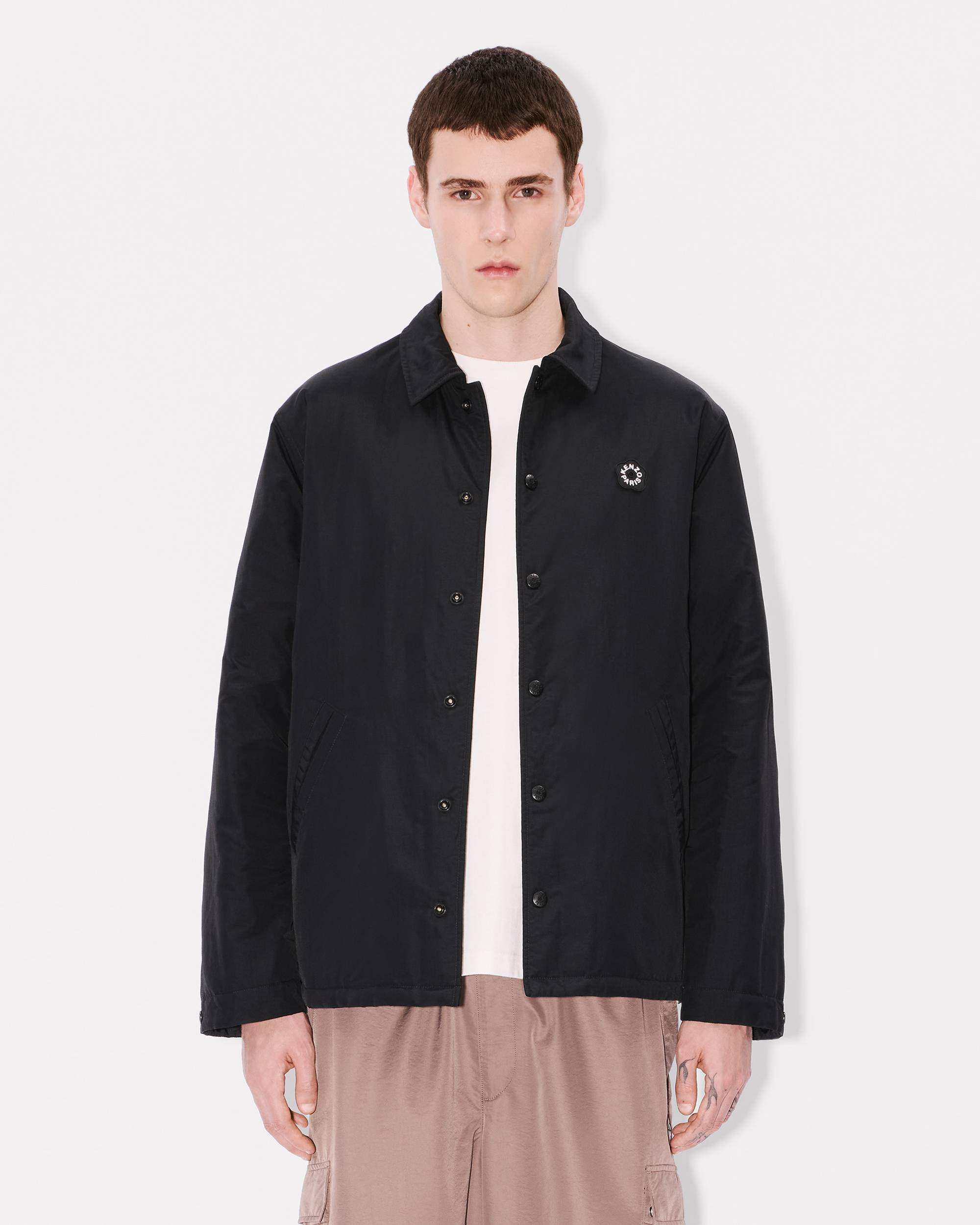 'Boke Flower 2.0' reversible heavy coach jacket - 7