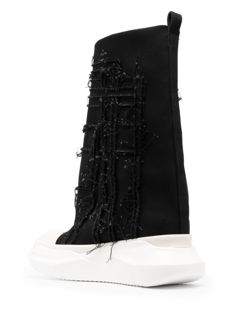 Slashed Fogachine high-top sneakers 3